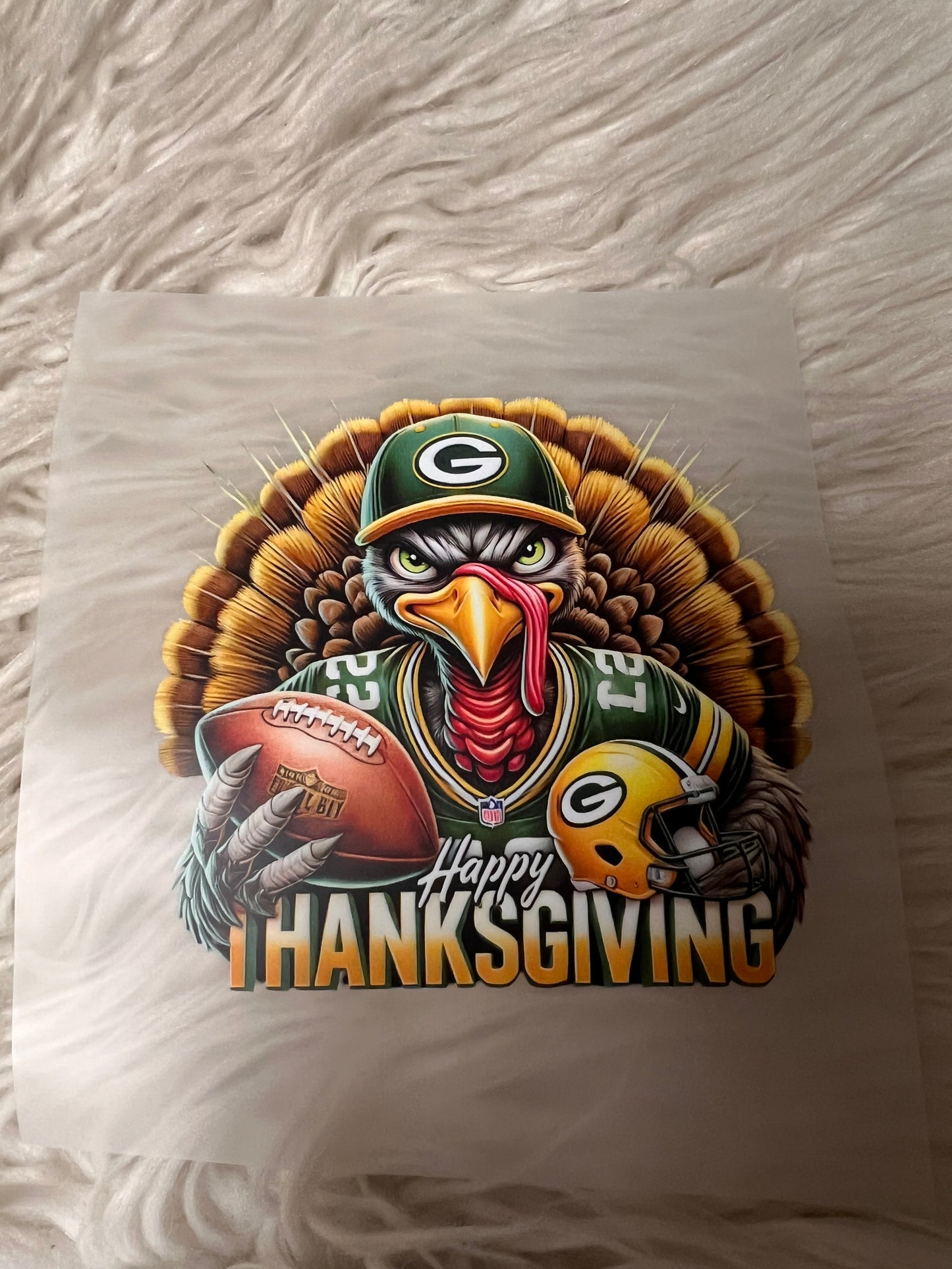 New DTF thanksgiving football