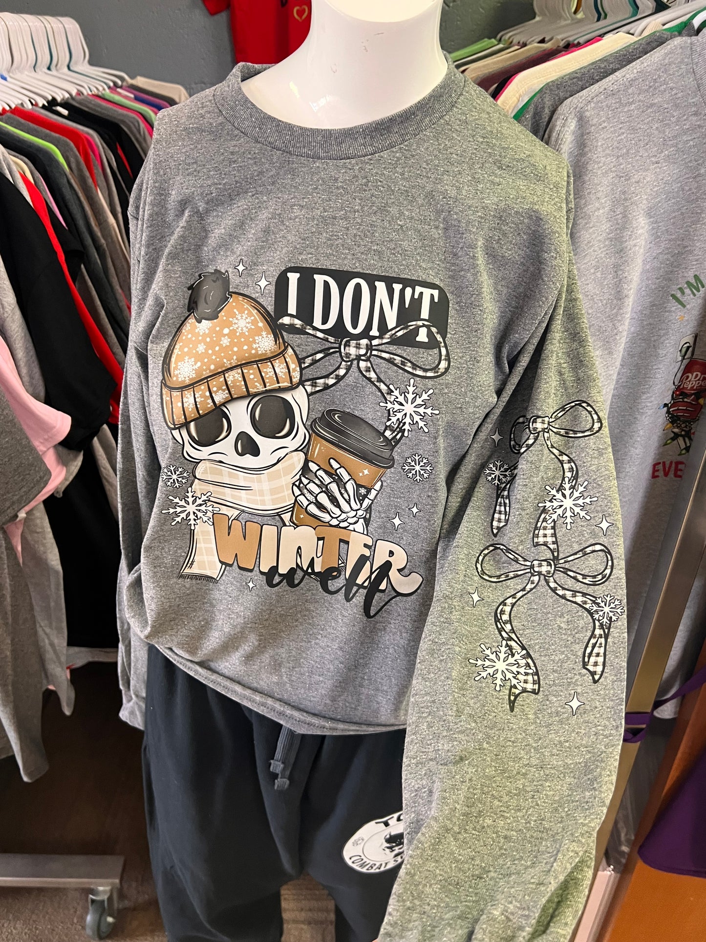 New unisex Christmas I don’t do winter well