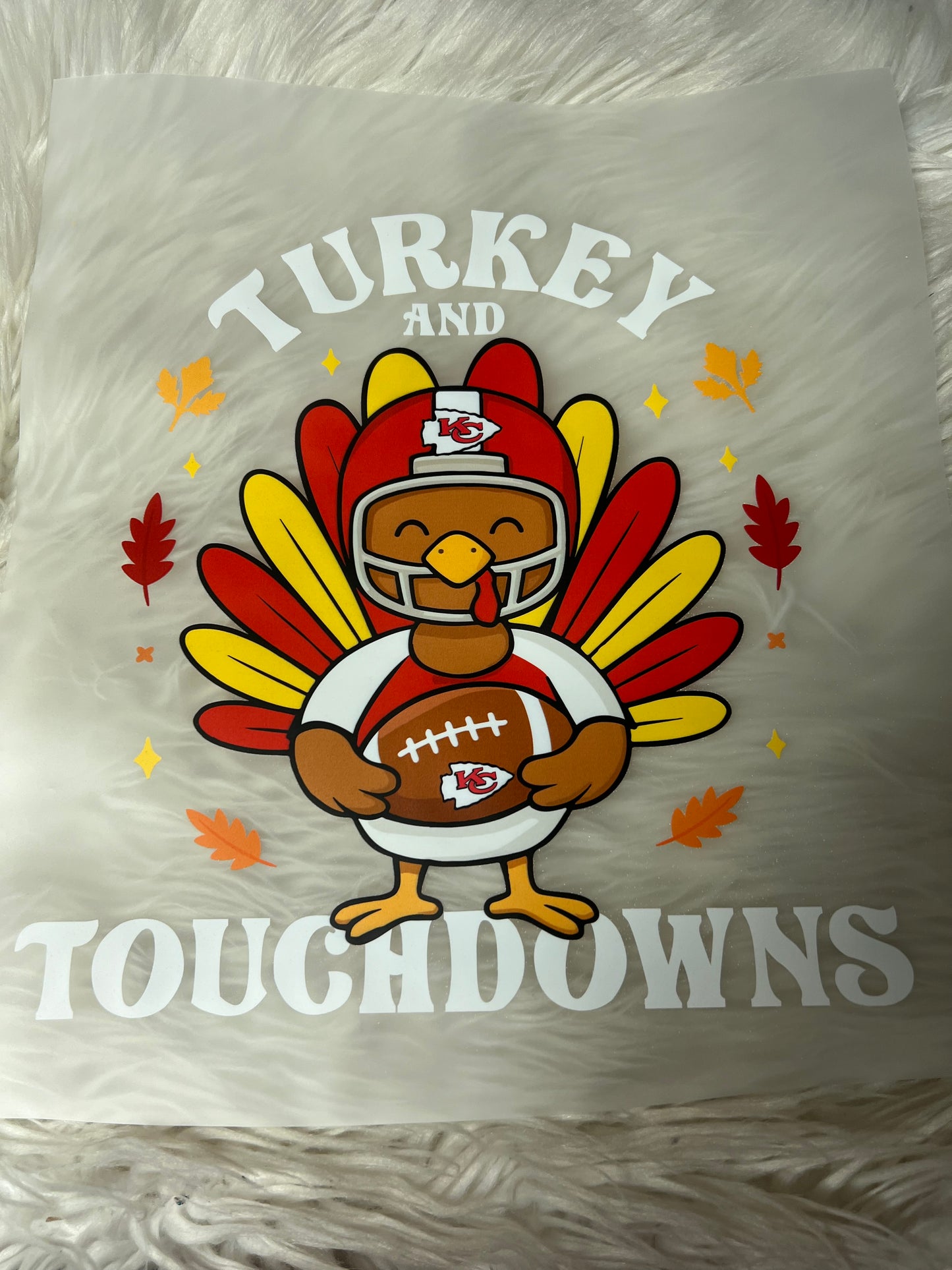 New DTF thanksgiving football