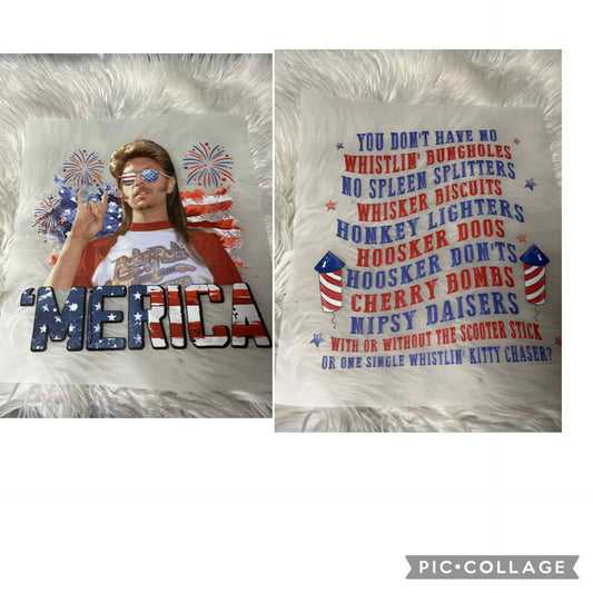 DTF   print front and back full size sheets