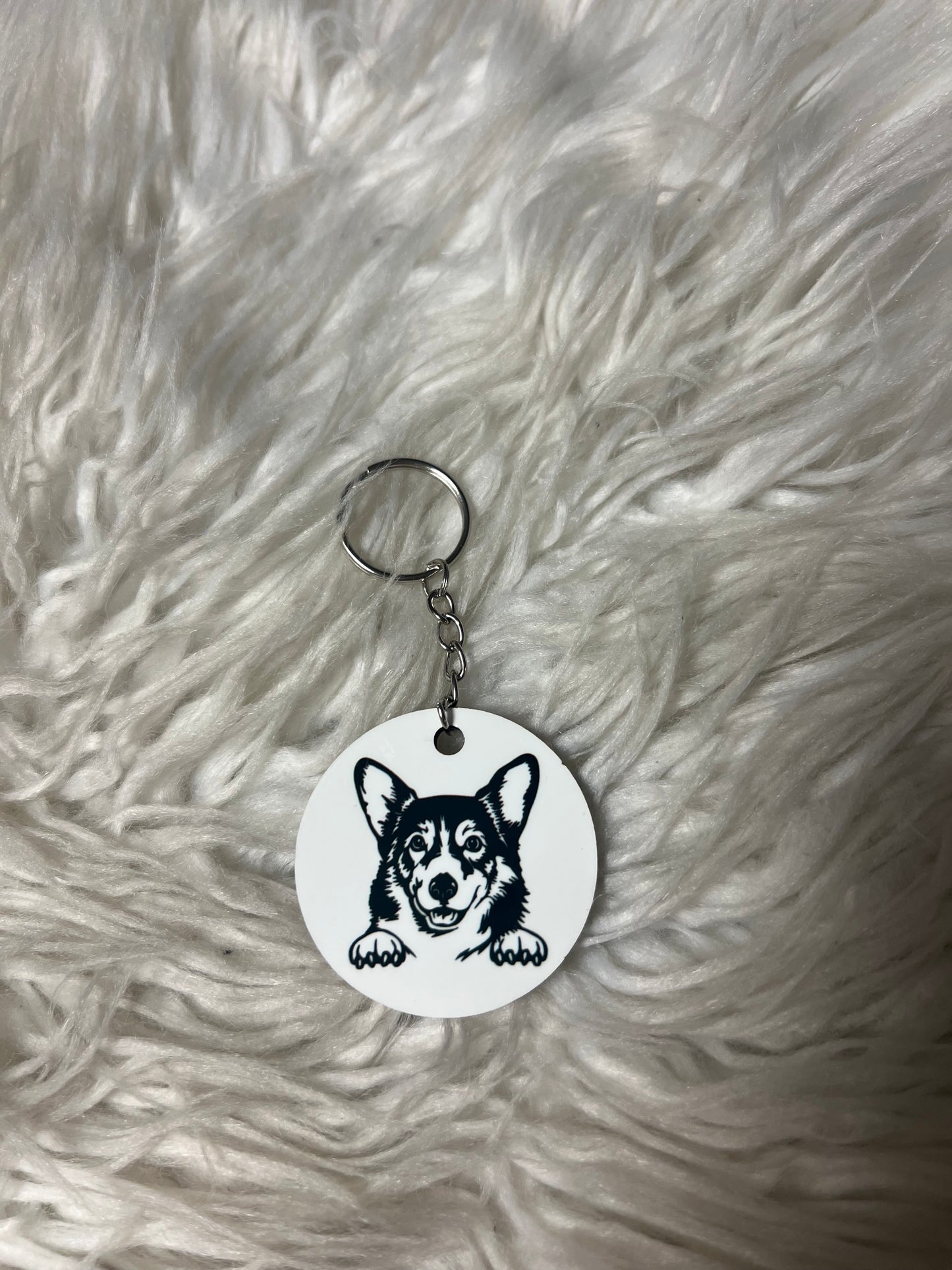 Corgi New keychain