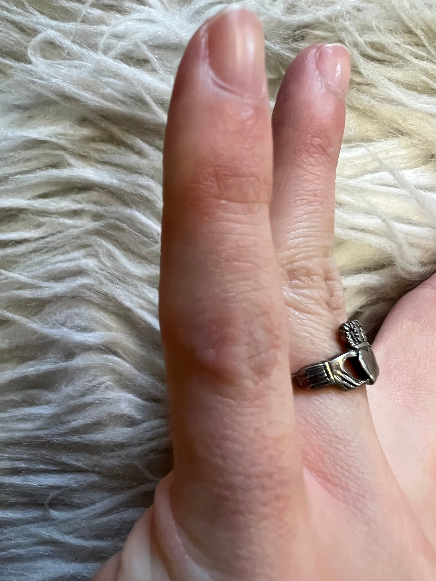 Brand  new sterling silver ring size 7