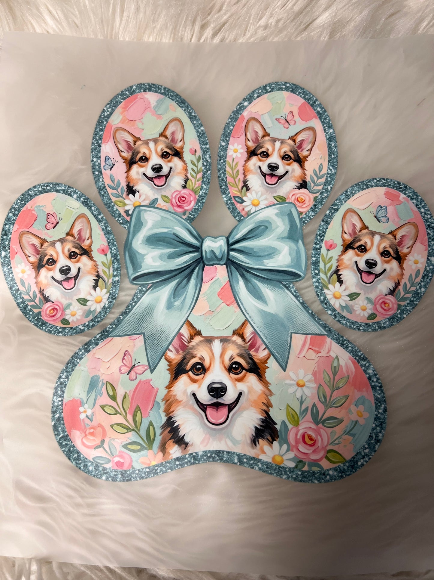 New DTF corgi