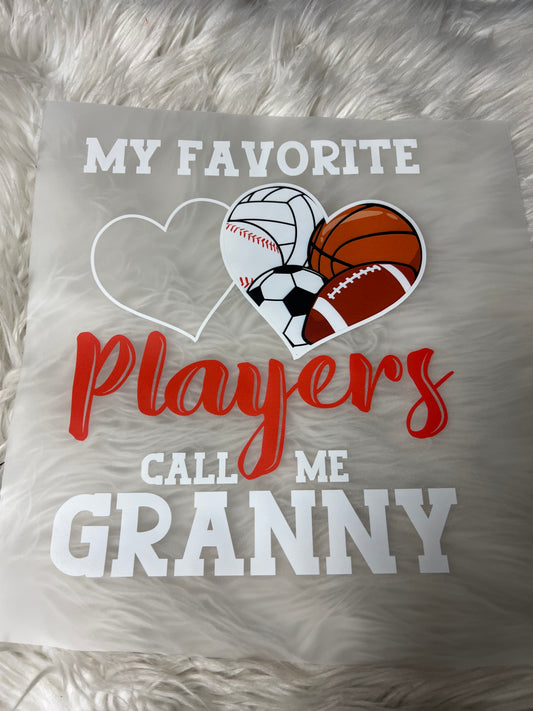 New DTF sports
