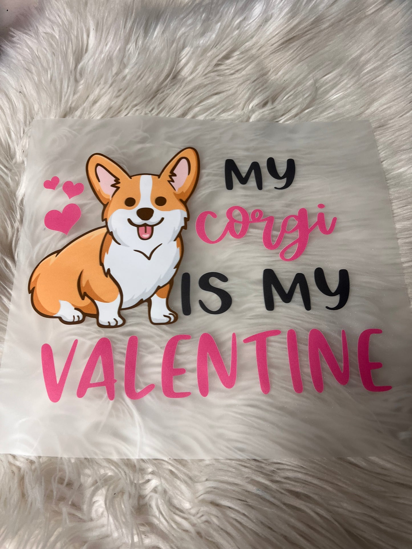 New DTF corgi