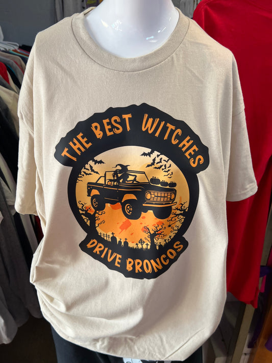 New  unisex the best witches drive a 4 x 4 