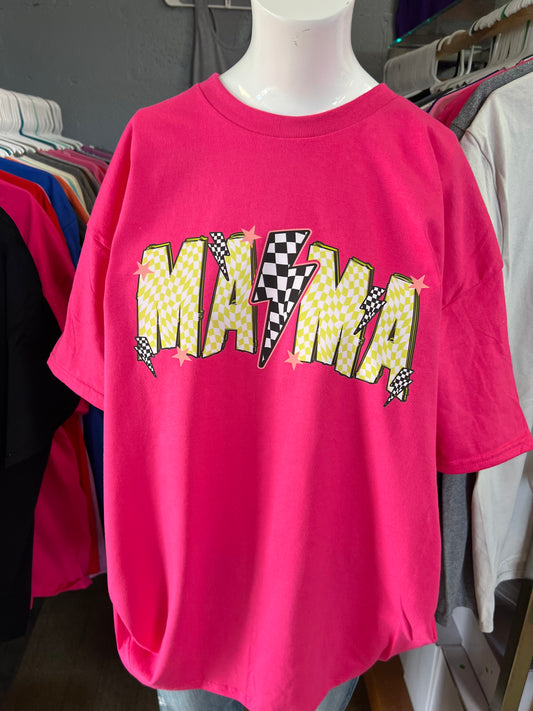 Brand new unisex, hot pink shirt mama