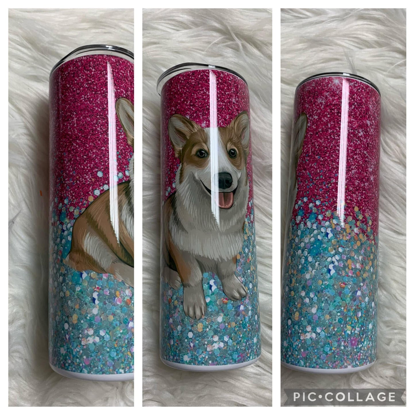 20 ounce Tumblr corgi