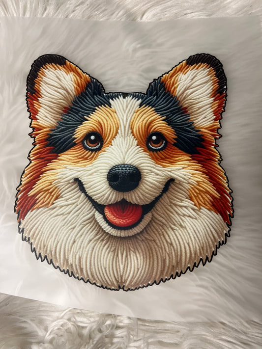 New DTF corgi
