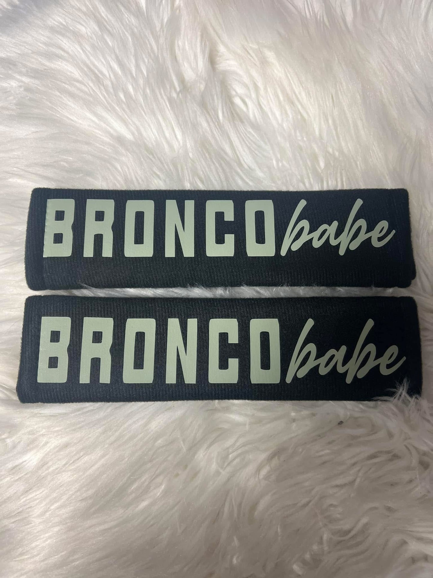 New seatbelt covers