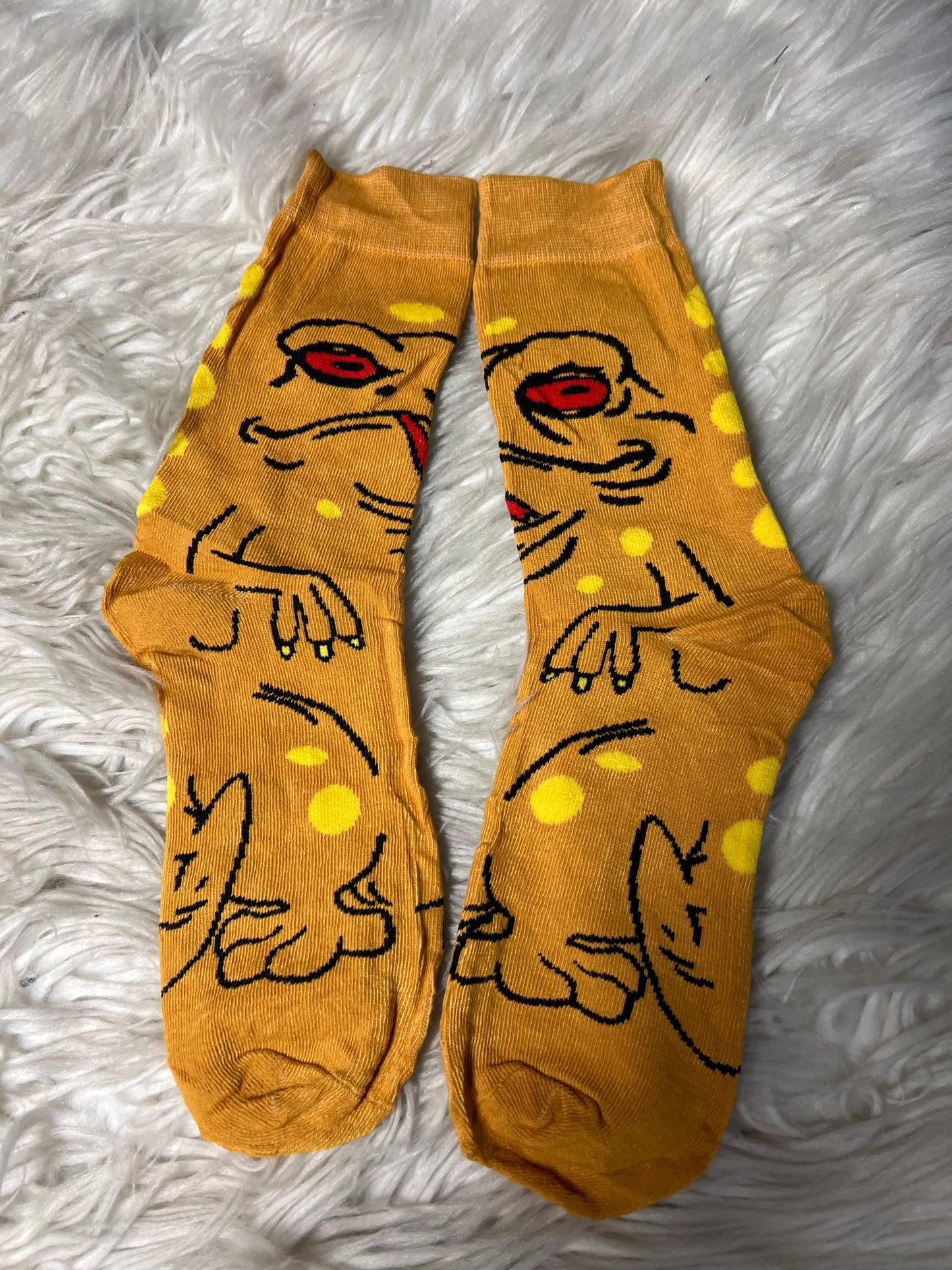 New adult one size graphic socks