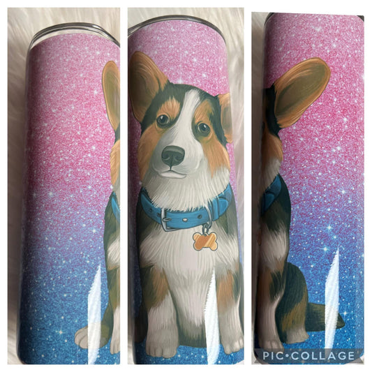 20 ounce Tumblr corgi