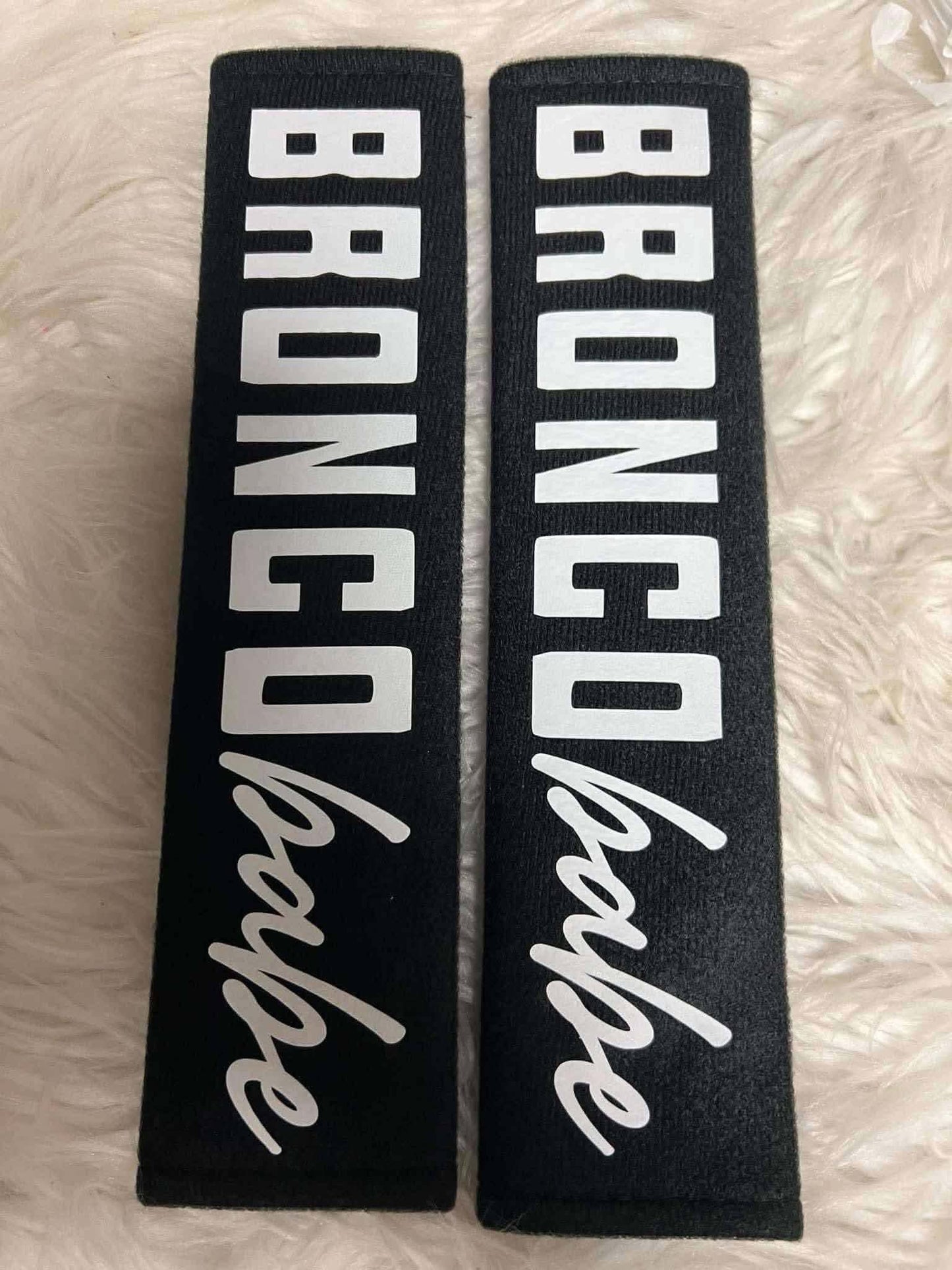 New seatbelt covers