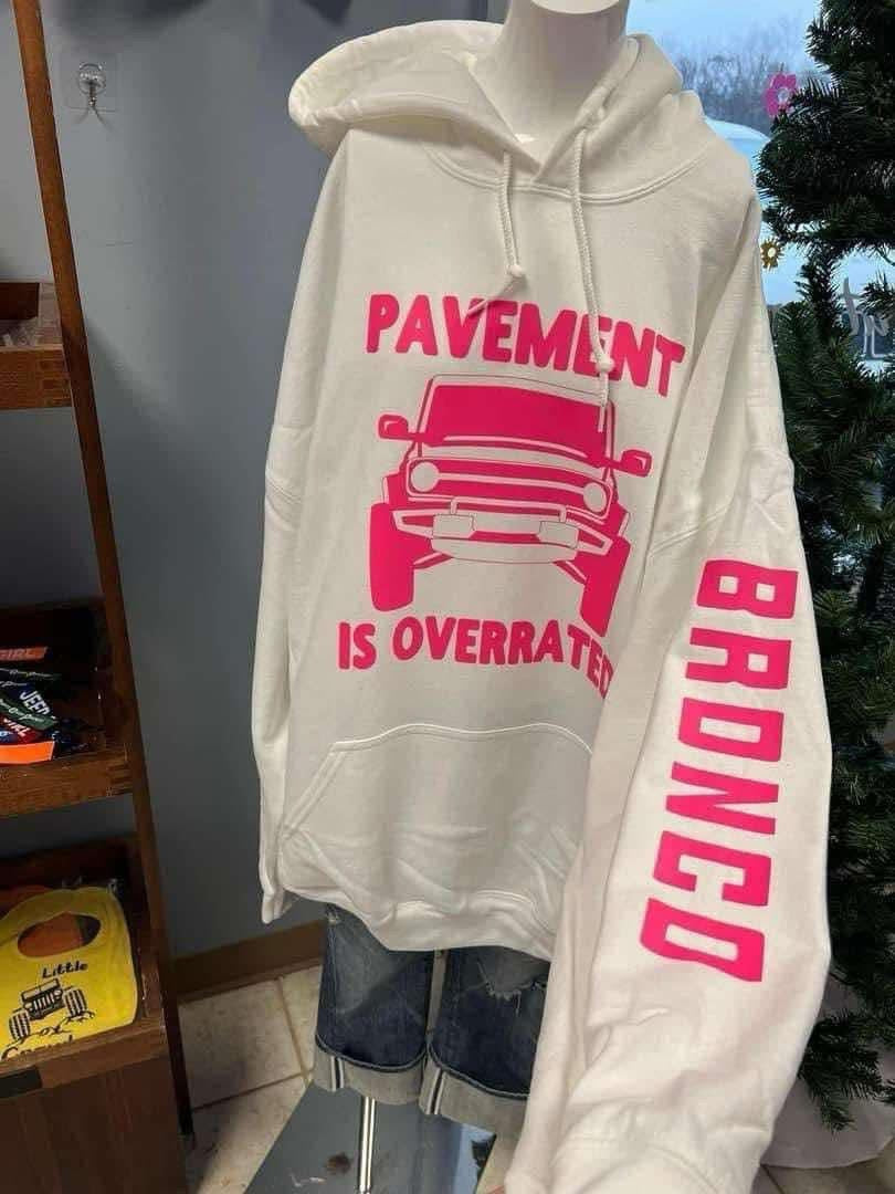 Brand new unisex 4 x 4 hoodie