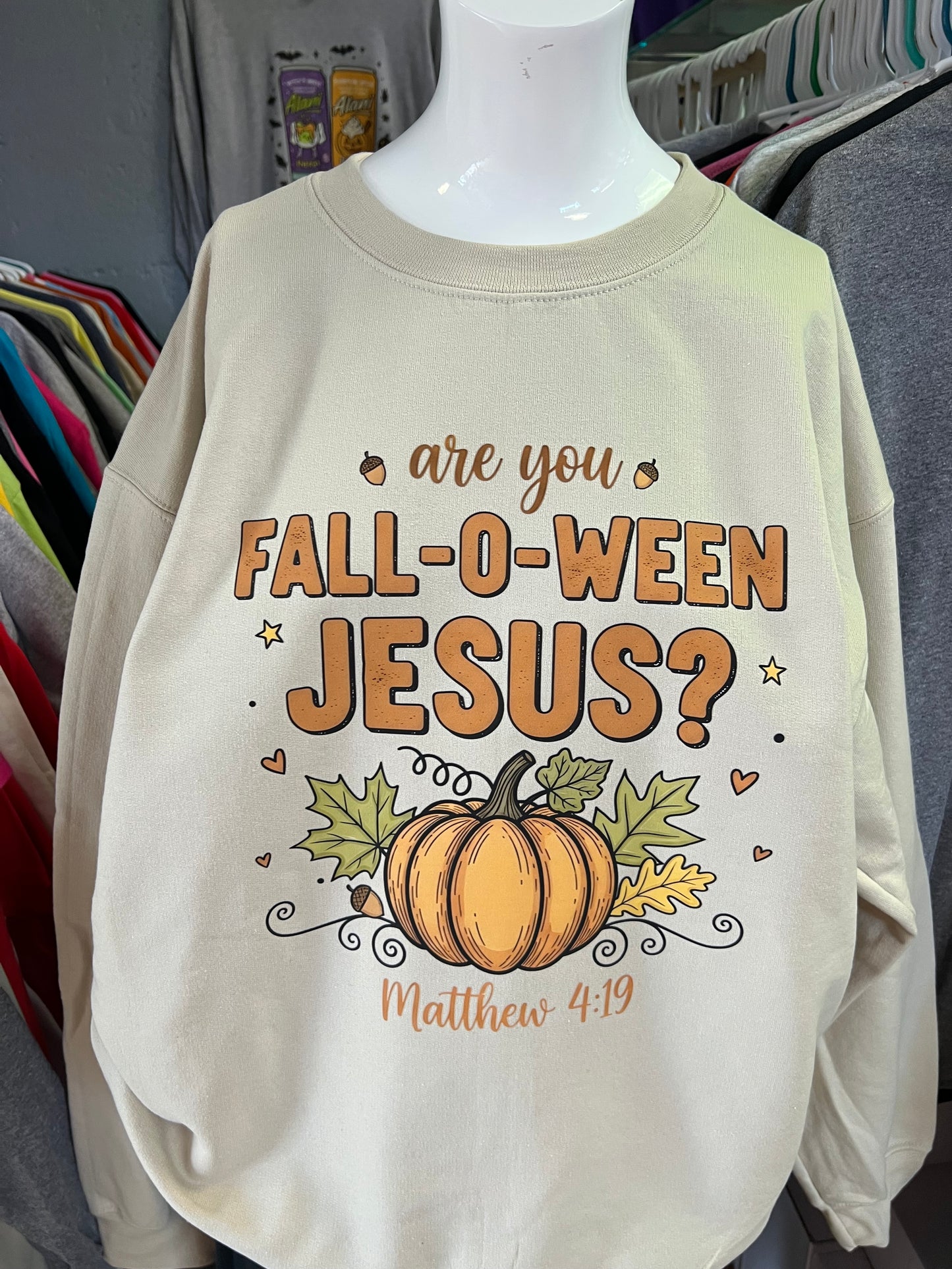 New unisex Halloween fall Jesus