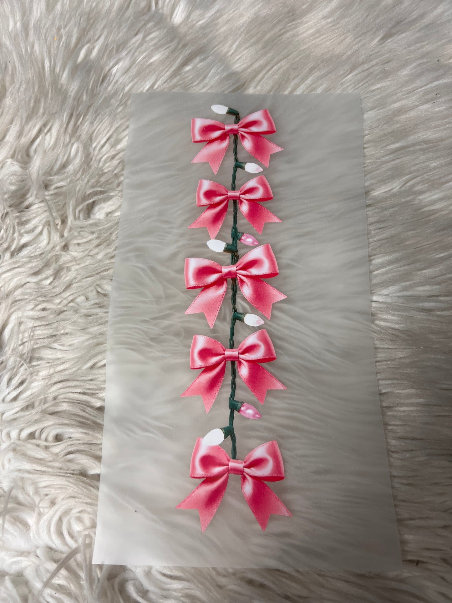 New DTF Christmas sleeve design