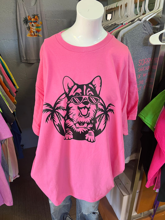 Corgi unisex short sleeve T-shirt size extra large