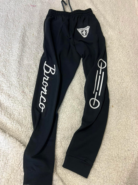 New unisex jerzees bottoms black