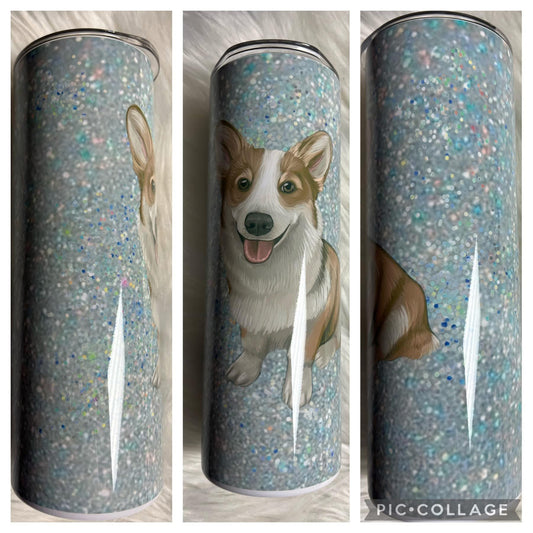 20 ounce Tumblr corgi