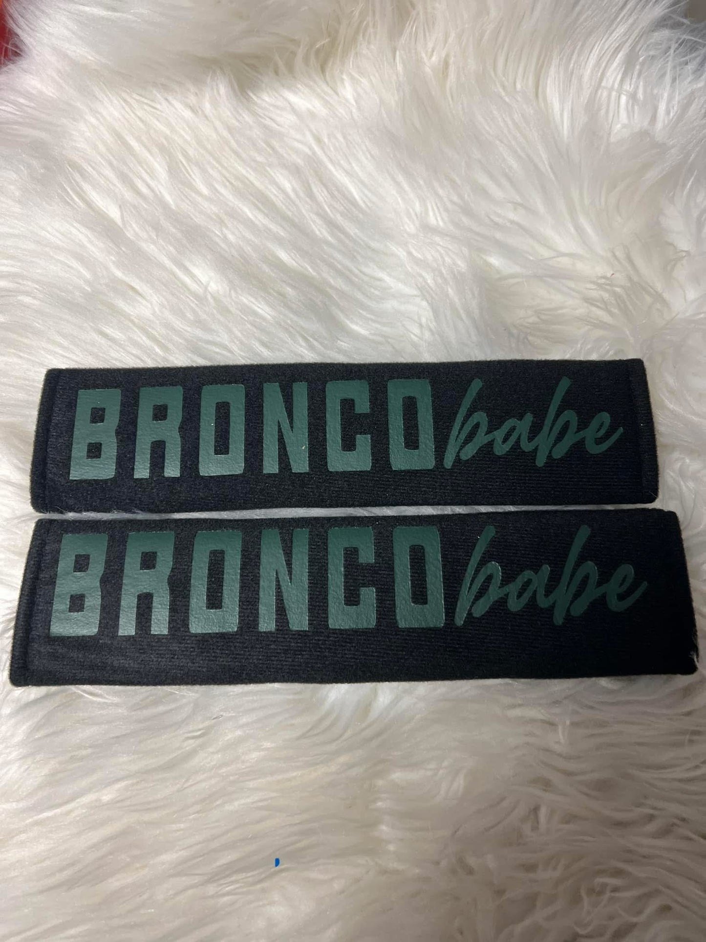 New seatbelt covers