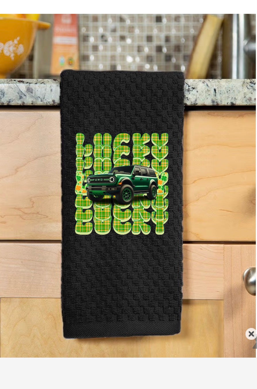 Decorative hand towel
