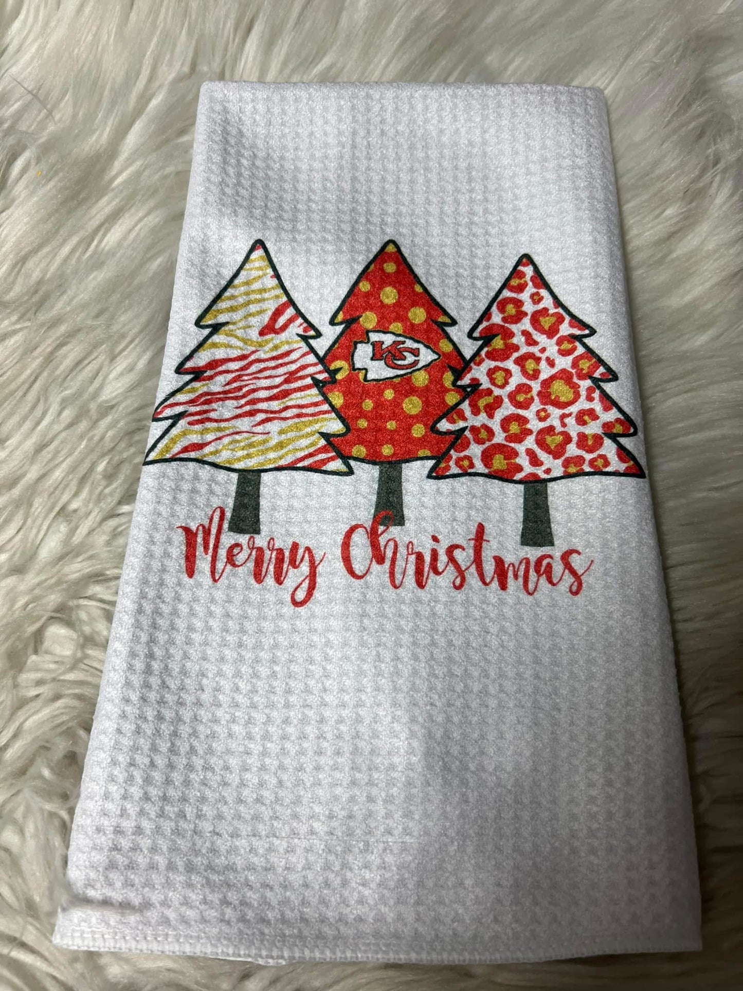 Decorative hand towel football