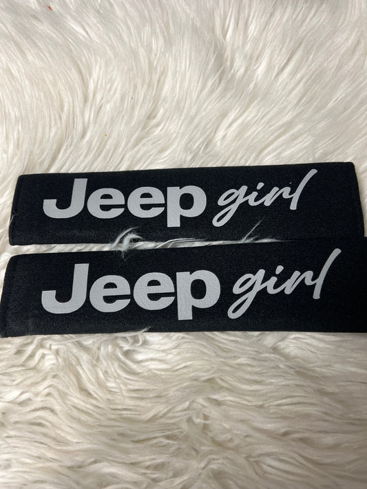 New seatbelt covers gray
