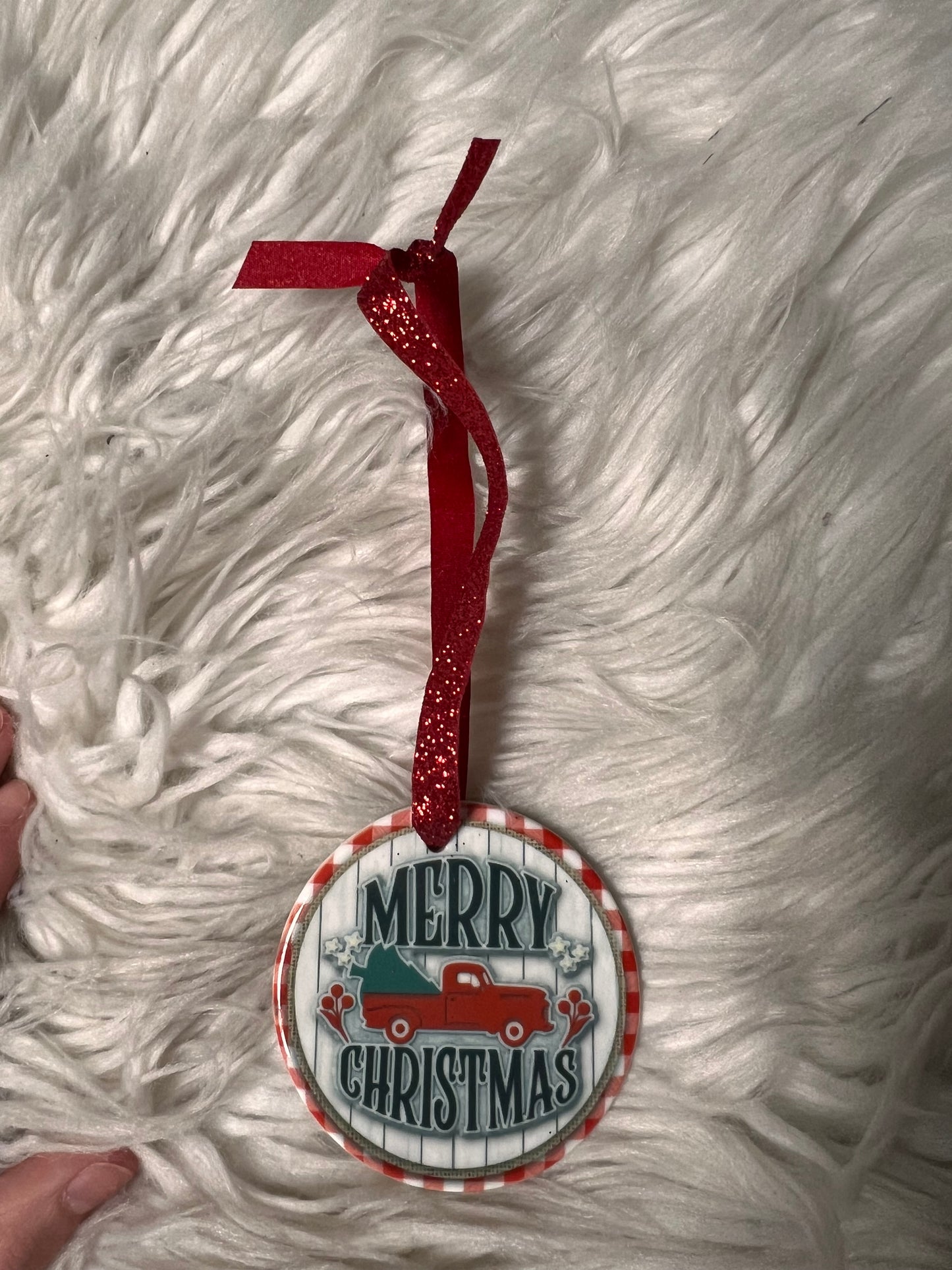 Ceramic Christmas ornament