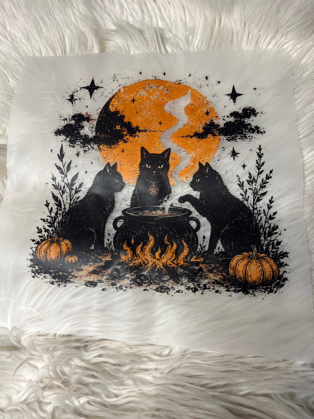 New DTF Halloween cats
