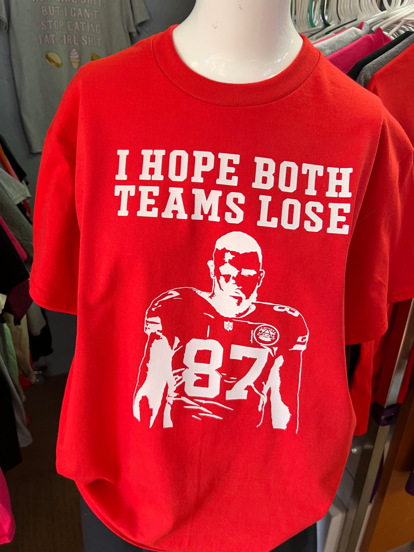 New unisex football I hope both teams lose 