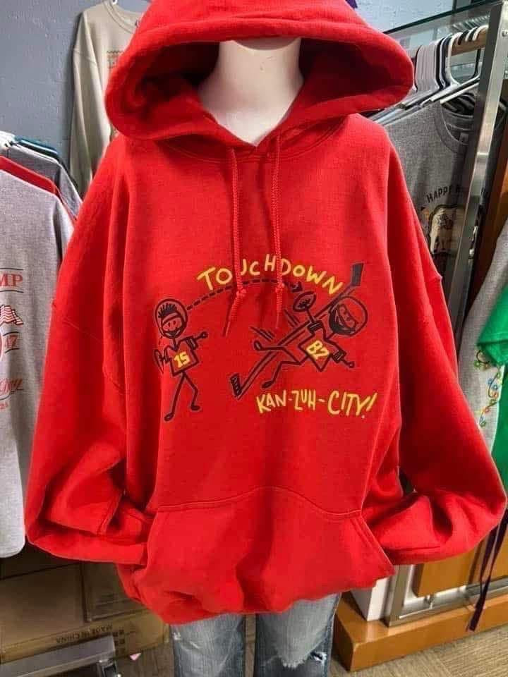 unisex hoodie kc football
