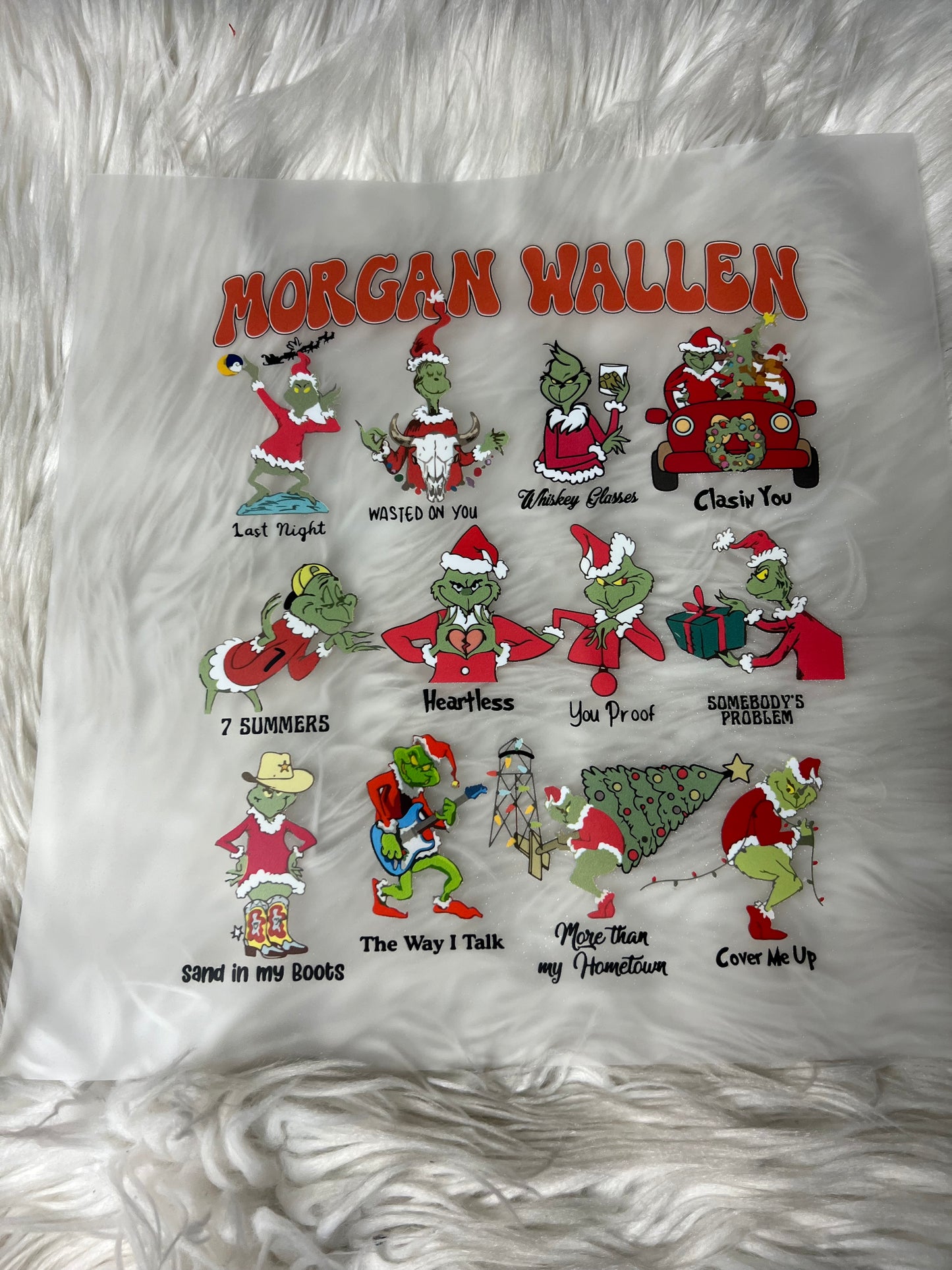 New DTF Christmas wallen