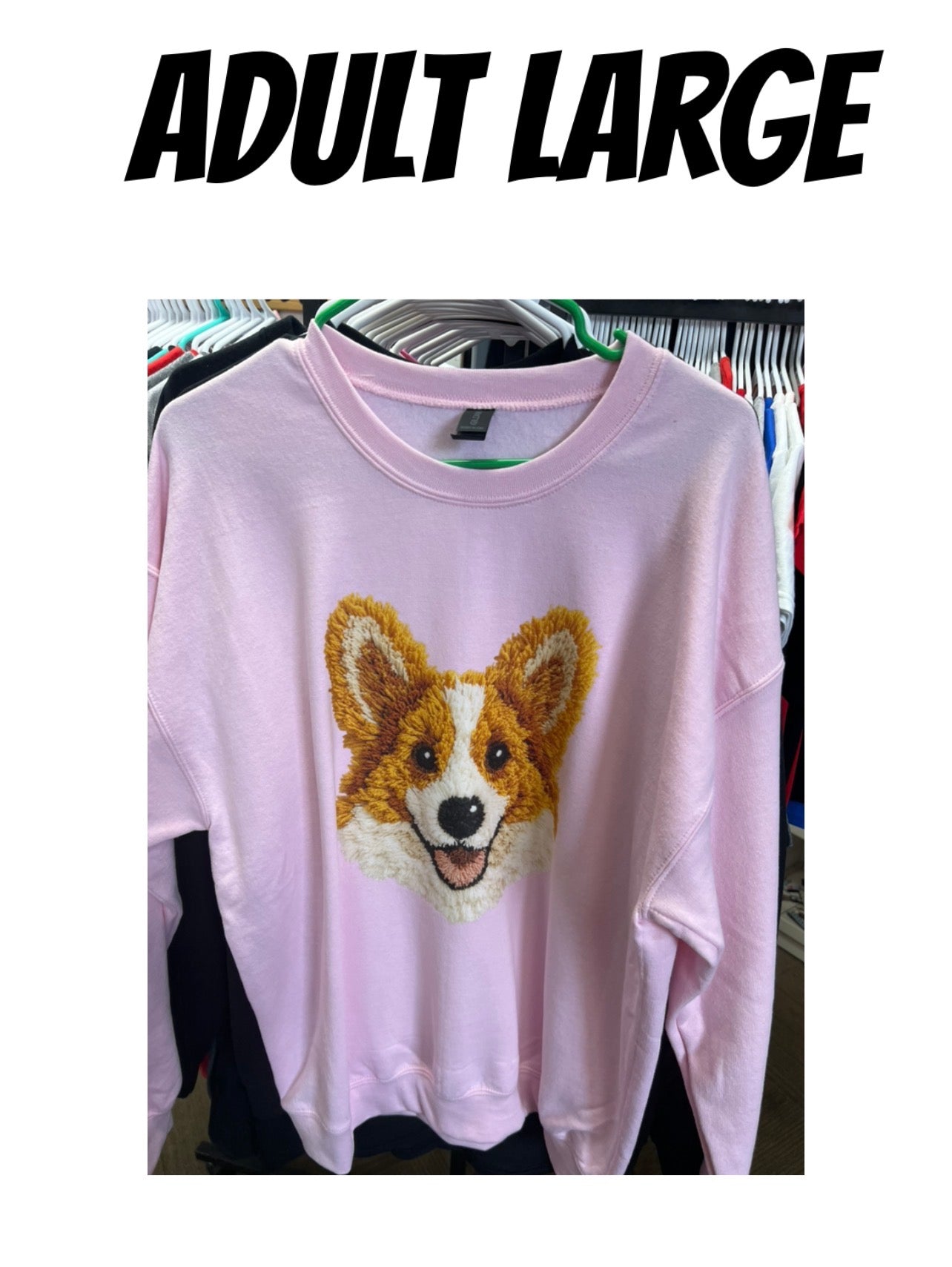 New unisex clearance adult crewneck