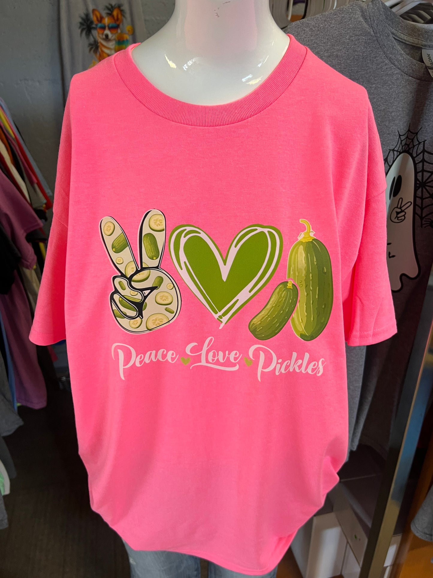 New  unisex T-shirt pickles