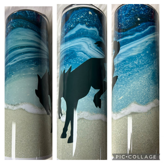 20 ounce metal Tumblr