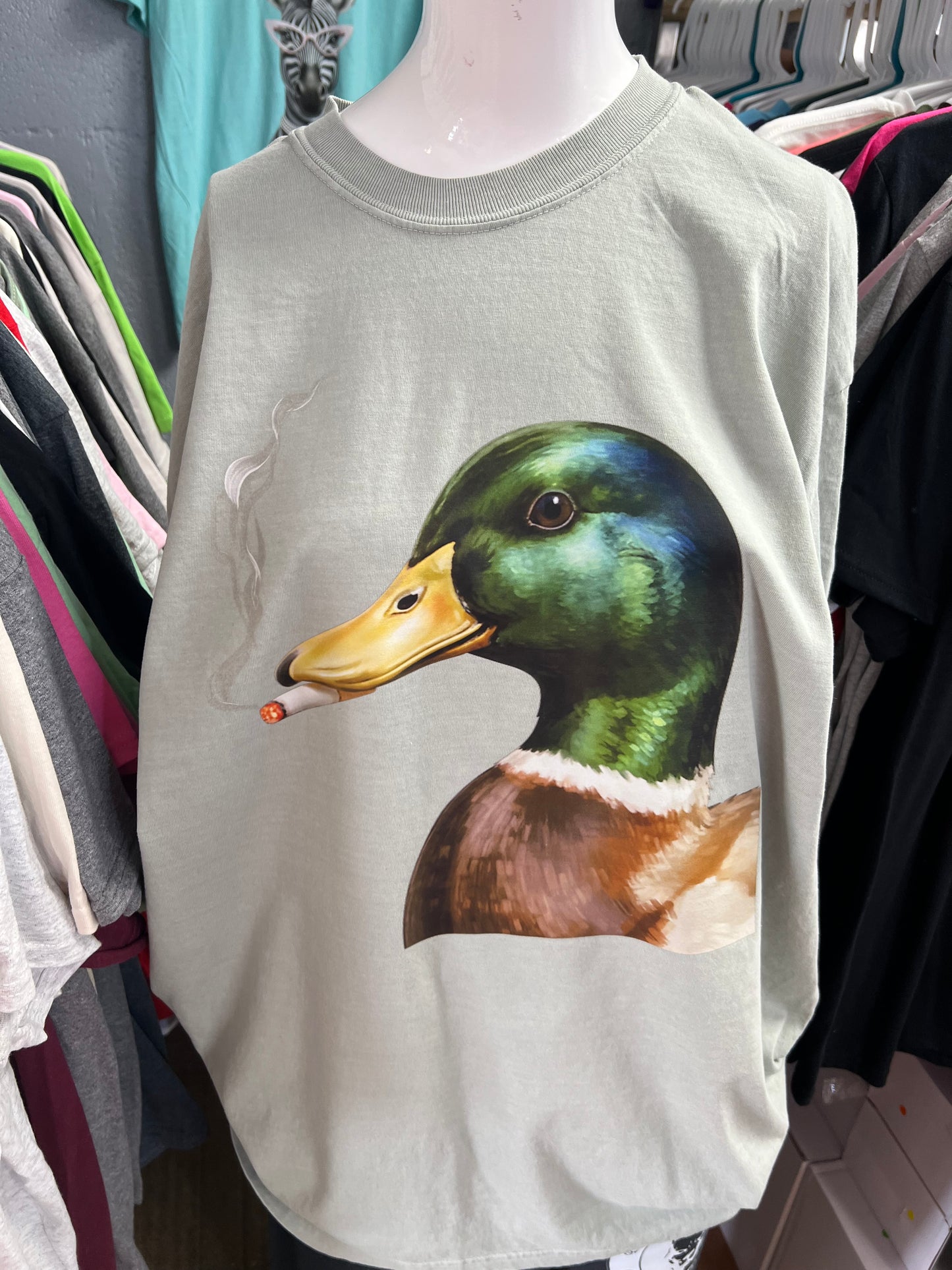 New unisex T-shirt comfort color Brand duck