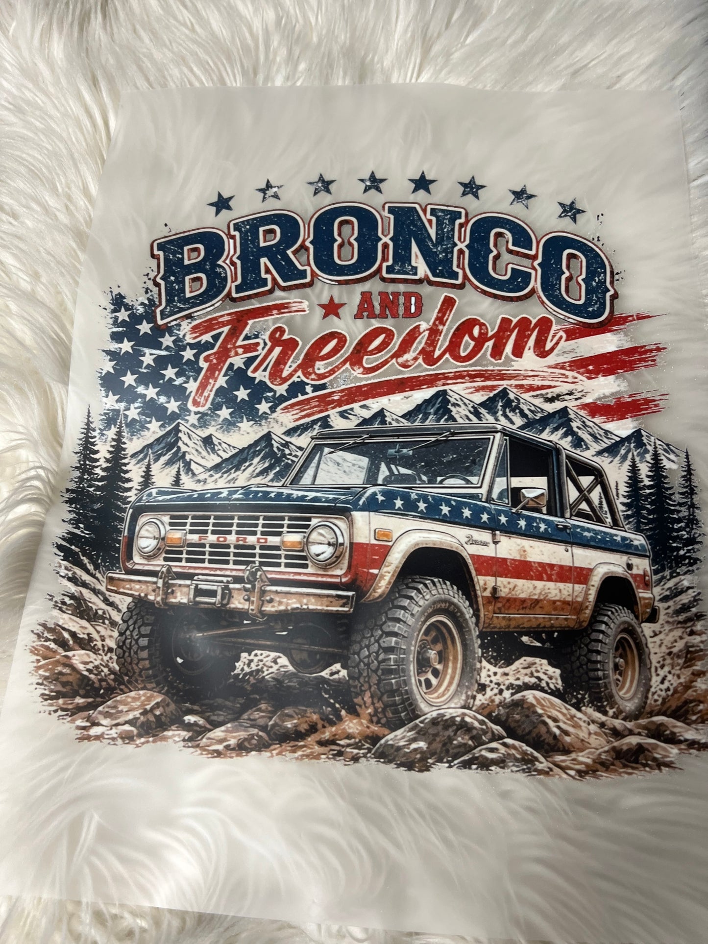New DTF USA patriotic