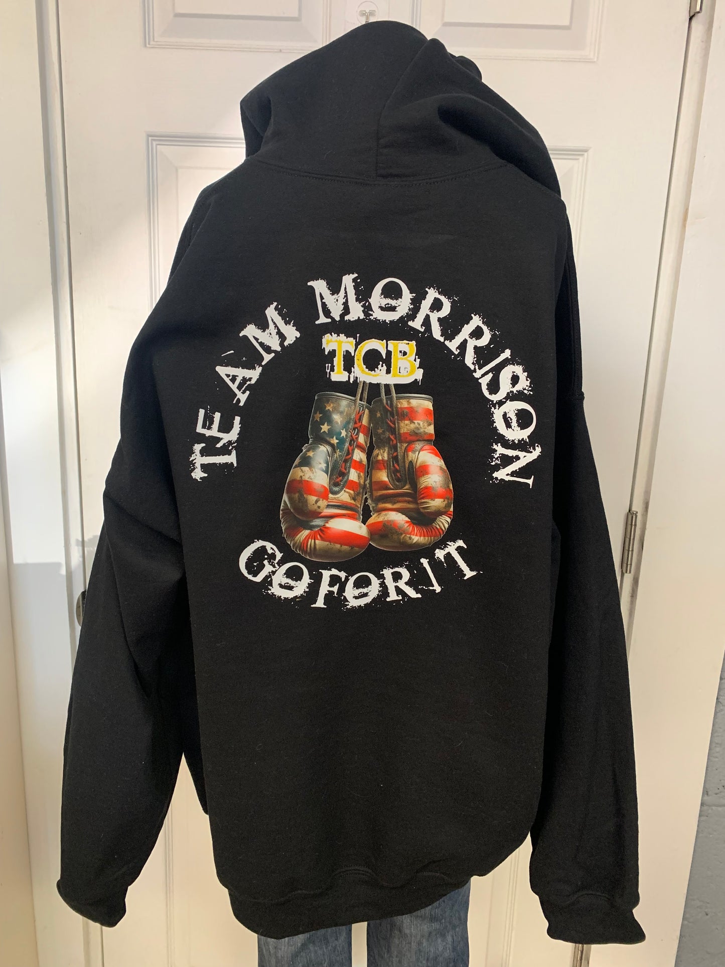 Kenzie Morrison unisex Gilden adult hoodie