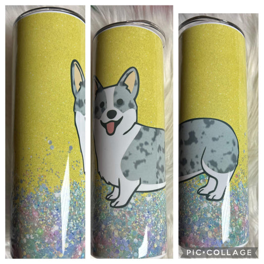 20 ounce Tumblr corgi
