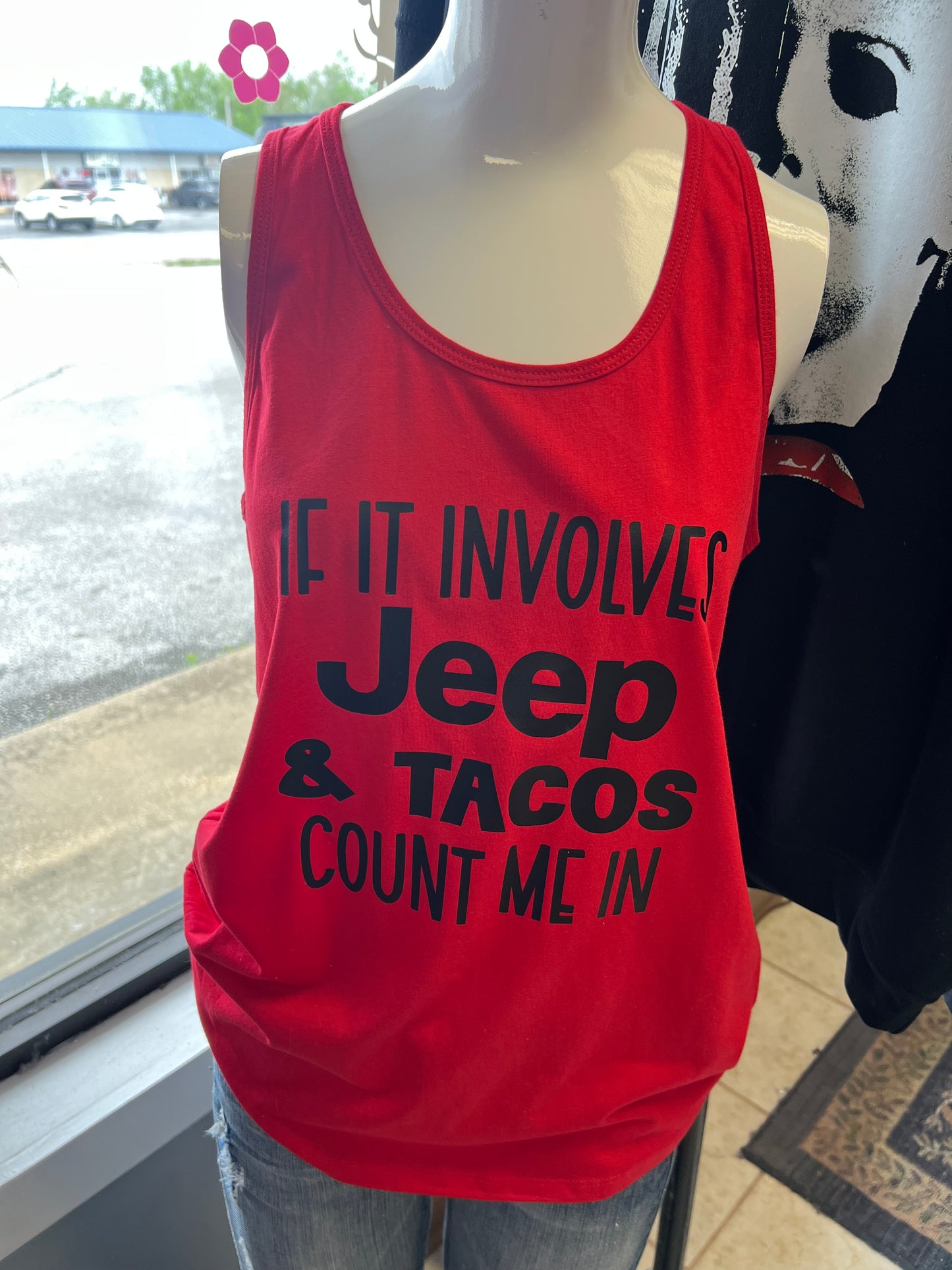 New ladies next level, Razorback tank top