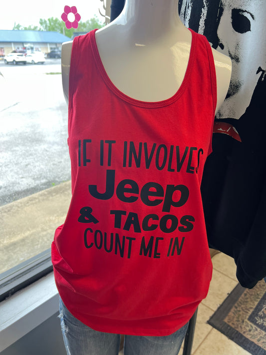 New ladies next level, Razorback tank top