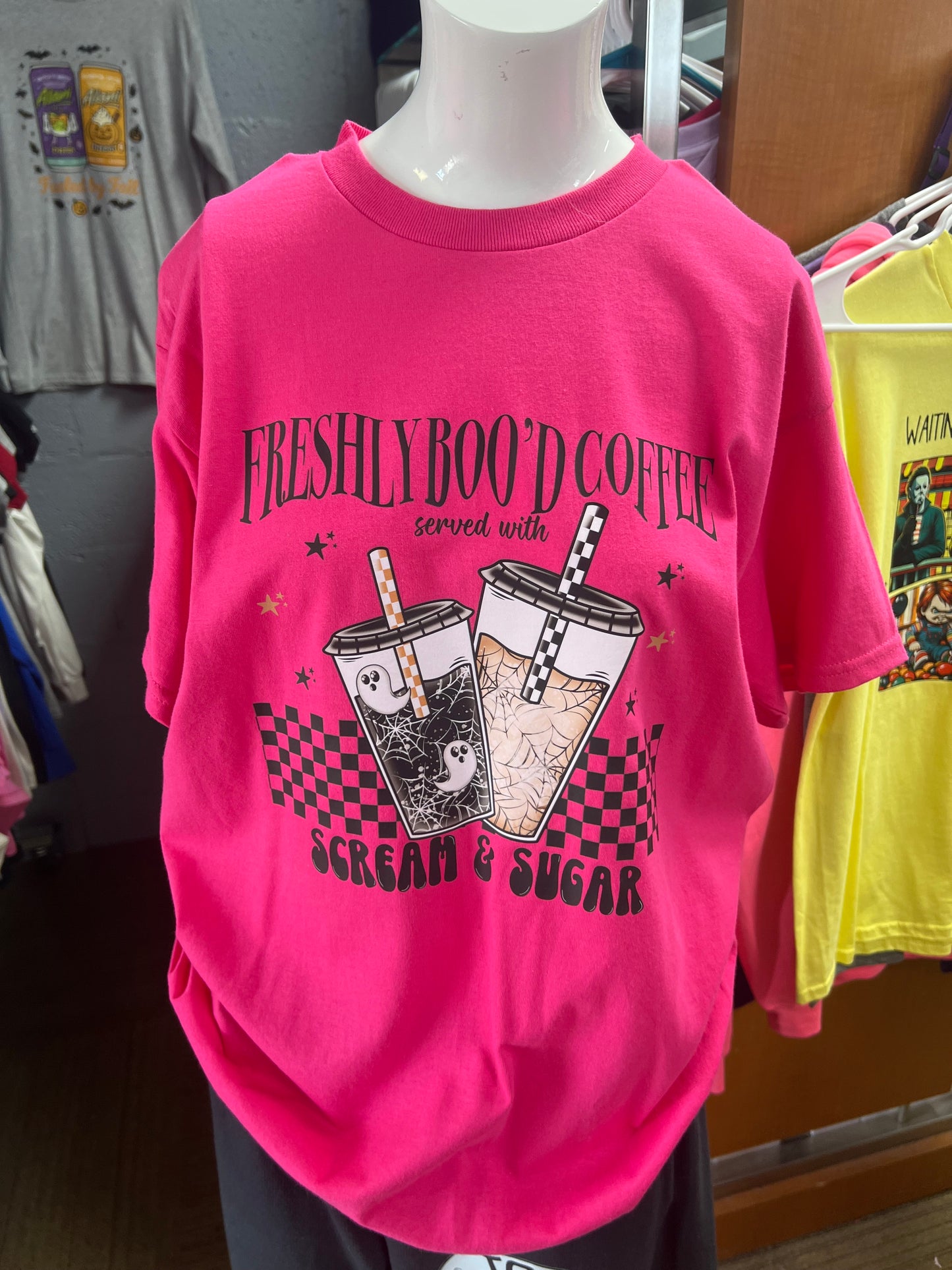 New unisex hot pink