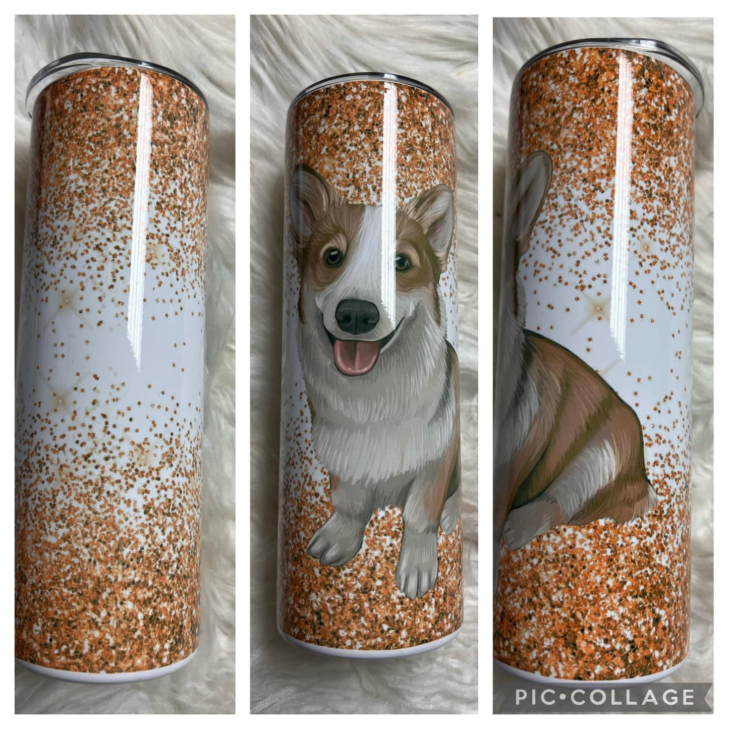20 ounce Tumblr corgi