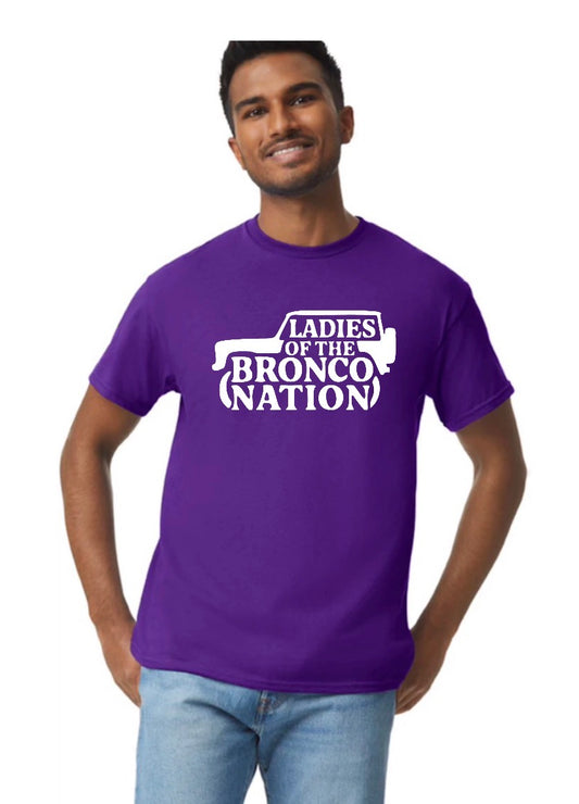 New unisex ladies of the b nation purple