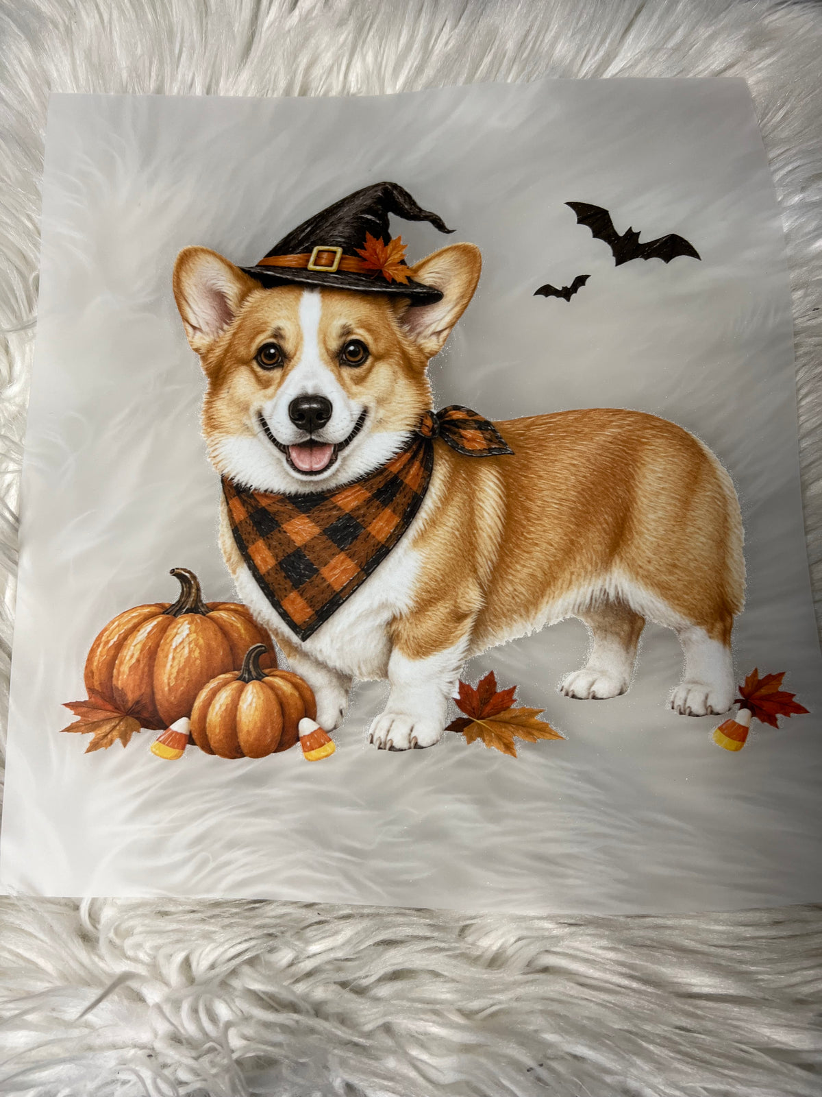 New DTF corgi