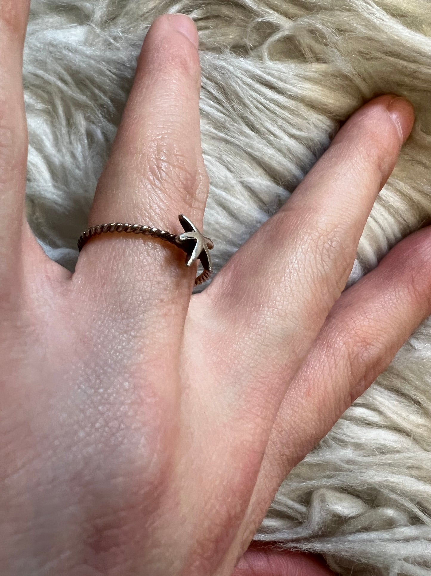 Brand new sterling silver ring size 8