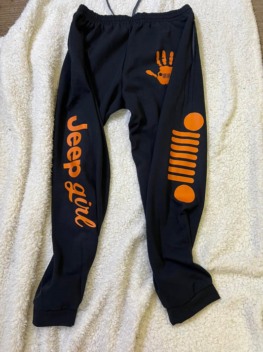 New unisex jerzees bottoms black