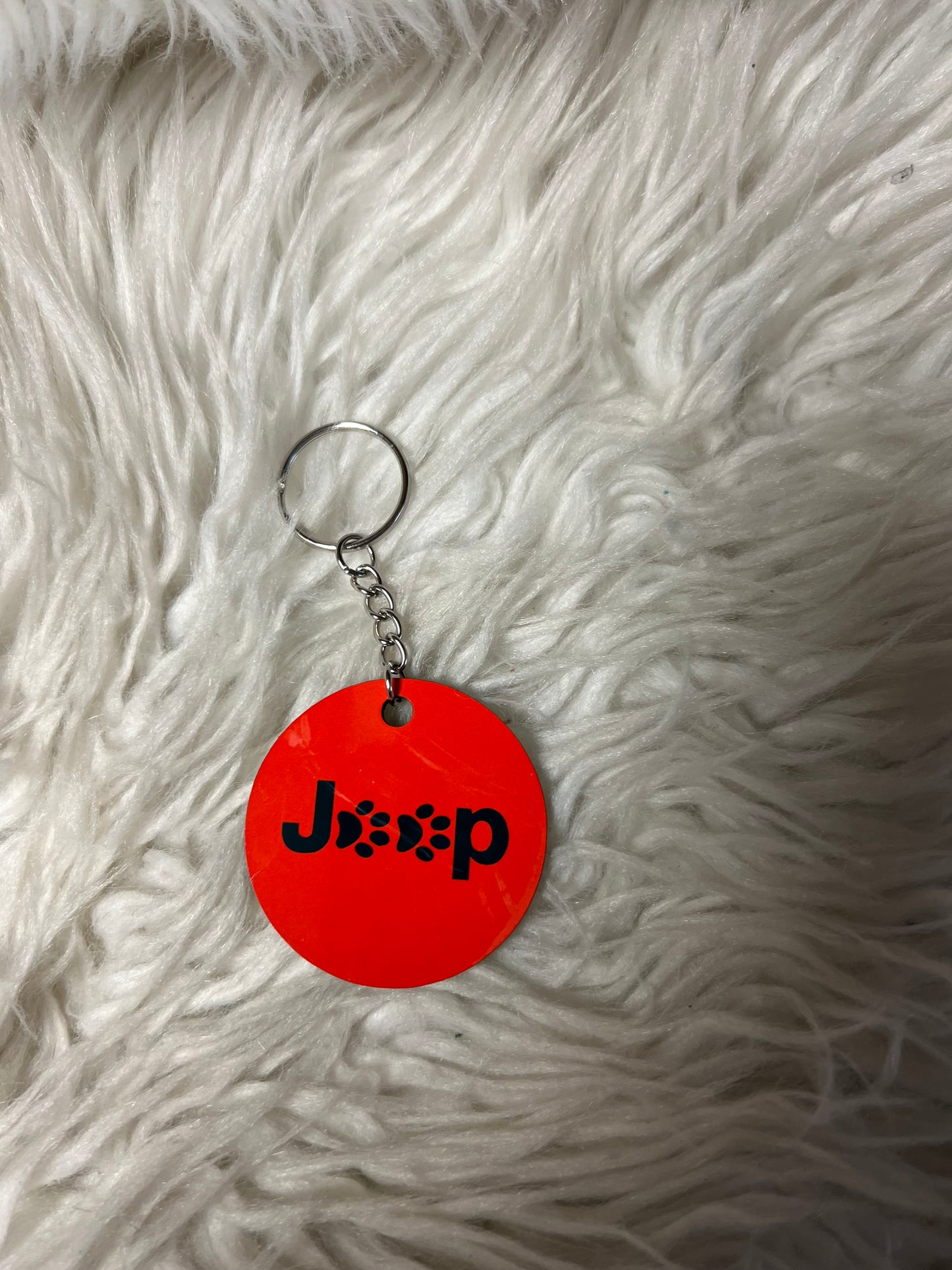 New keychain red