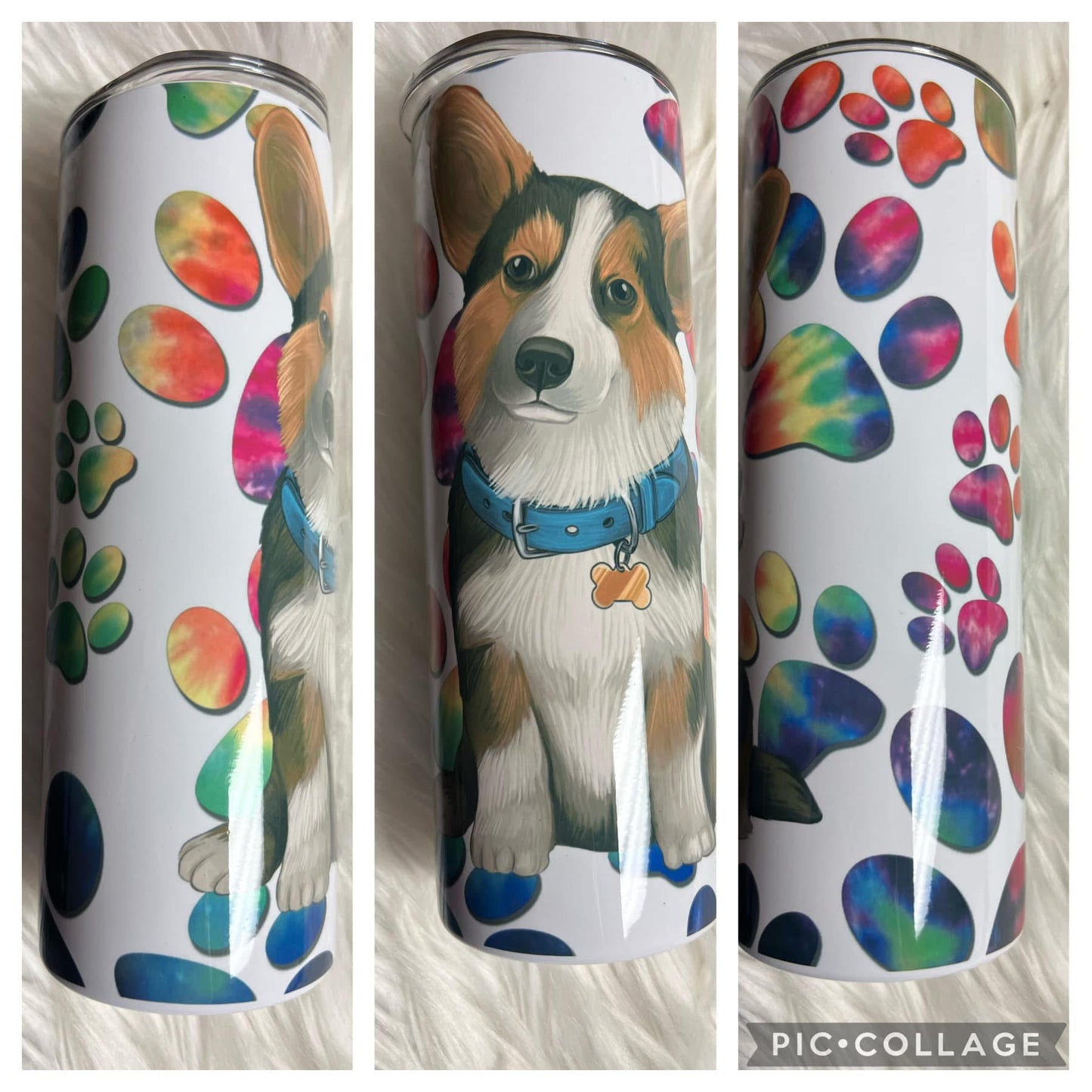 20 ounce Tumblr corgi