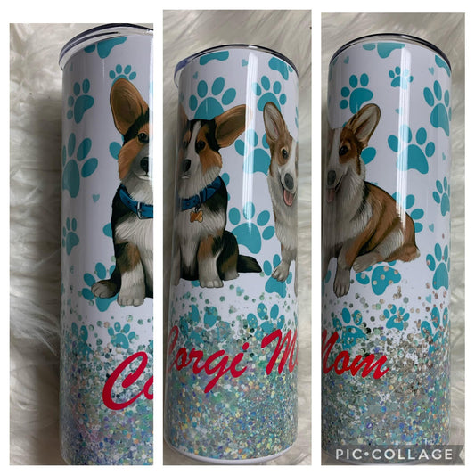 20 ounce Tumblr corgi